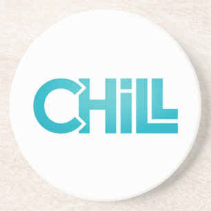 Chill Zen Minimalist Grafik T-Shirt Meditation Y Getränkeuntersetzer