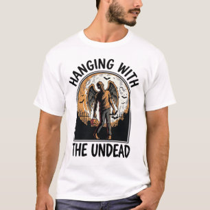 Chill Zombie-Shirt Vintage-Halloween-Grafik_1 T-Shirt