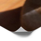 Chillax Chihuahua schläfrig entspanntes Zunge-out- Poster (Ecke)