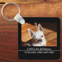 Chillax Chihuahua schläfrig entspanntes Zunge-out-
