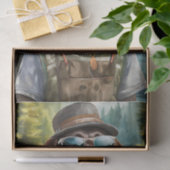 Chillax und gehen nach draußen, Schokolade Labrado Seidenpapier (Geschenk)