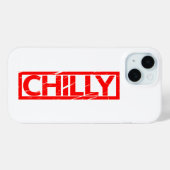 Chille Briefmarke Case-Mate iPhone Hülle (Rückseite (Horizontal))