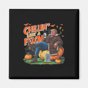 Chillen' Like A Felon Donald Trump Besser Bier Hal Magnet
