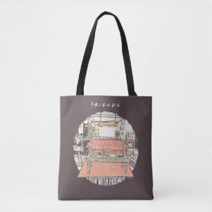 Chillen mit FRIENDS™ Cartoon Tasche