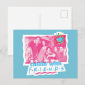 Chillen mit FRIENDS™ Postkarte (Vorne/Hinten)