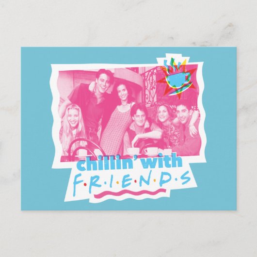 Chillen mit FRIENDS™ Postkarte (Vorderseite)