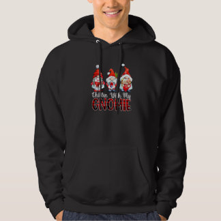 Chillen mit meinem Gnomie Weihnachten passende Fam Hoodie