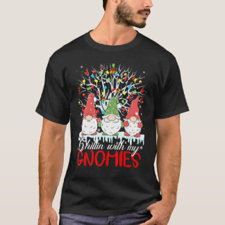 Chillen mit meinem Gnomie-Weihnachts-Matching-Fami T-Shirt
