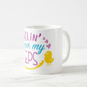 Chillen mit meinen Blicken Kaffeetasse (VorderseiteRechts)