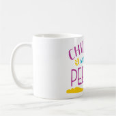 Chillen mit meinen Blicken Kaffeetasse (Links)