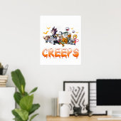 chillen mit meinen Kumpels Poster (Heimbüro)