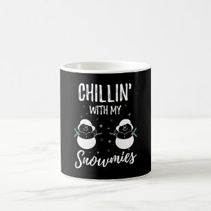 Chillen mit meinen Schneefreunden Kaffeetasse