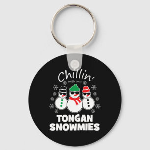 Chillen mit meinen tongaischen Schneemiezen Lustig Schlüsselanhänger