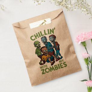 Chillen mit meinen Zombies Halloween Jungen Kinder Geschenktütchen