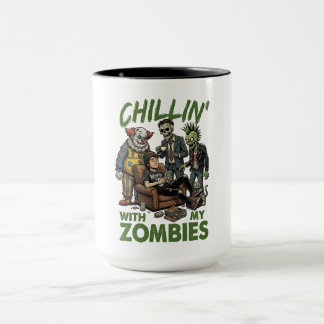 Chillen mit meinen Zombies Halloween Jungen Kinder Tasse