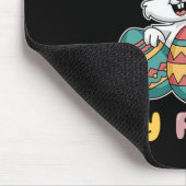 Chillen mit meiner Oster-Crew Ei-Team Hase Lustig Mousepad (Ecke)