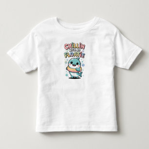 Chillen mit meiner Schwimmhilfe Hai-Baby Kleinkind T-shirt