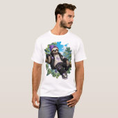 Chillen Sloth T-Shirt (Vorne ganz)