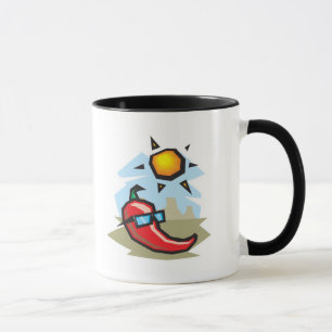 chillende Chili-Schote Tasse