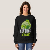 Chiller Relax Turtle Critter Cool Sweatshirt (Vorne ganz)