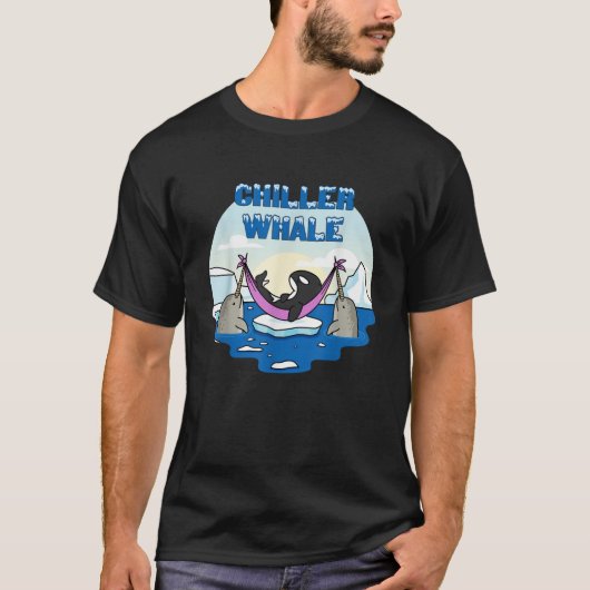 Chiller Whale Funny T Shirt (Vorderseite)
