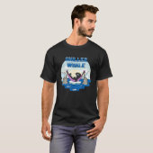 Chiller Whale Funny T Shirt (Vorne ganz)