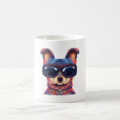 Chillhuahua Böhmischer Stil Chihuaha mit Sonnenunt Kaffeetasse (Mittel)