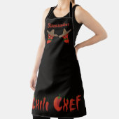 Chilli Chef Personalisierte lange Schürze (InSitu)