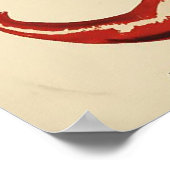 Chilli | Spicy Food Inspired Poster (Ecke)