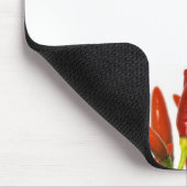 chilli wird whiter Frame with space text sein Mousepad (Ecke)