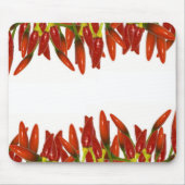 chilli wird whiter Frame with space text sein Mousepad (Vorne)