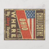 Chillicothe Ohio Postkarte (Vorderseite)