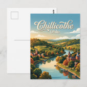 Chillicothe, Ohio Postkarte (Vorne/Hinten)