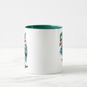Chilliger Urlaub Pinguin Ski Tasse (Zentrum)