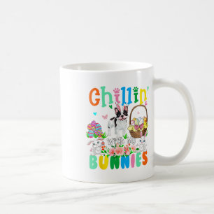 Chillin#39; mit meinen Bunnies Ostertag Bunnies fr Kaffeetasse