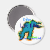 Chillin am Lake Dillon-Magnet Magnet (Vorderseite/Rückseite)