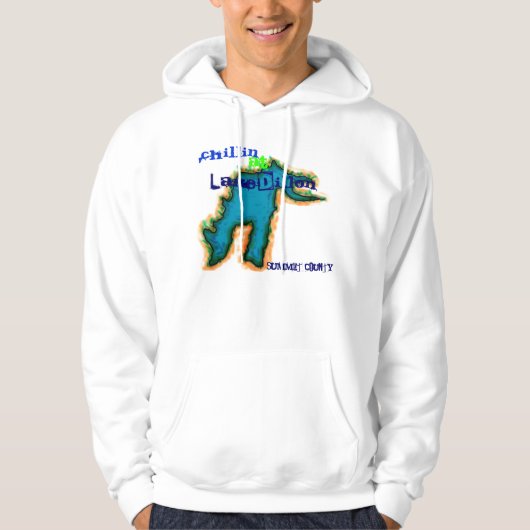 Chillin an See Dillon Hoodie (Vorderseite)