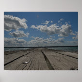 Chillin' auf dem Dock Poster (Vorne)