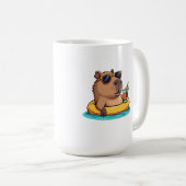 Chillin' Capybara Kaffeetasse (VorderseiteRechts)