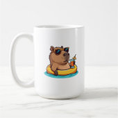 Chillin' Capybara Kaffeetasse (Links)