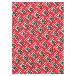 Chillin, Cherries 'n' Cheerful Vibes Modern Red Tischdecke