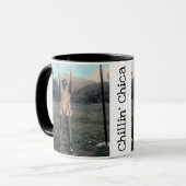 Chillin' Chica - Black Tasse (Vorderseite Links)