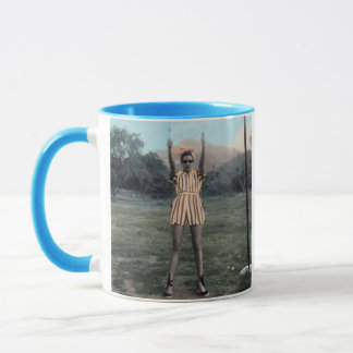 Chillin' Chica - Blue Tasse