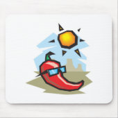 Chillin Chili Pfeffer Mousepad (Vorne)