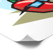 Chillin Chili Pfeffer Poster (Ecke)