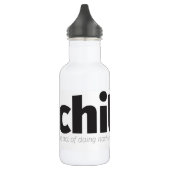 chillin edelstahlflasche (Links)