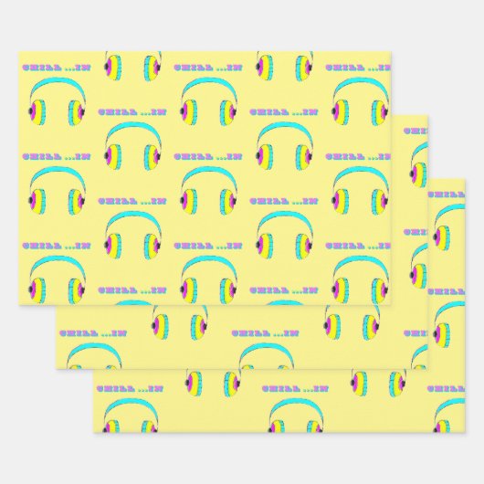 Chillin Geschenkpapier Set (Set)