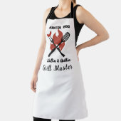 Chillin & Grillin personalized gift for dad .  Schürze (InSitu)