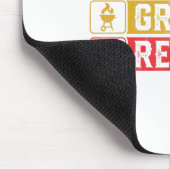 Chillin Grillin Refillin Grillen Pit Meat Smoker G Mousepad (Ecke)