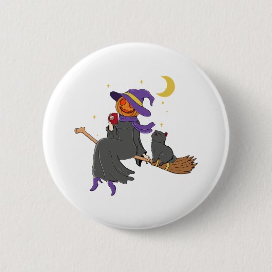 Chillin Halloween Button (Vorderseite)